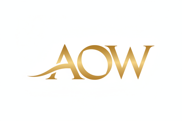 me entrega as letras AOW sem o background